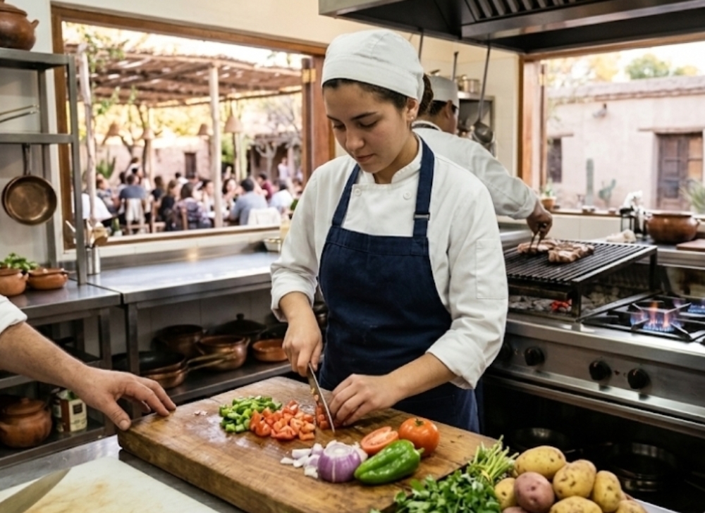 Ayudante de cocina para trabajar en Ledesma